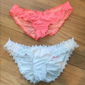 VS Ruffle Cheeky Bikini Bottoms